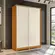 Guarda-roupa  Frizatto Armário Com 2 Portas 3 Gavetas Cinamamo Off White - Móveis Leartam