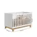 Jogo De Quarto Bebê Sophia Completo Com Armário Cômoda Berço Q Encanto Slim  Branco Acetinado - Móveis Leartam
