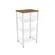 Balcão Fruteira Cozinha Crome Indrustrial LI035 Canela/Branco - Kappesberg