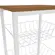 Balcão Fruteira Cozinha Crome Indrustrial LI035 Canela/Branco - Kappesberg