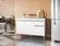 Balcão Gabinete De Cozinha Com Pia Inox 120cm 3 Portas 1 Gaveta Tatiane Branco - Móveis Leartam