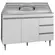 Balcão Gabinete  De Cozinha Com Pia Inox 120cm  2 Portas 3 Gavetas Andréia - Ajl