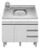 Balcão De Cozinha Com Pia Inox 120cm 2 Portas 3 Gavetas Branco  - Móveis Leartam