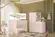 Quarto Infantil Berço Com Colchão E Guarda Roupa 2 Portas 3 Gavetas  Rosa - Qmovi