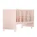 Quarto Infantil Berço Com Colchão E Guarda Roupa 2 Portas 3 Gavetas  Rosa - Qmovi