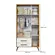 Quarto Infantil David Com Guarda Roupa E Berço Retrô Freijo/branco - Móveis Leartam