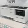 Kit De Cozinha Jogo Balcão Para Cooktop De 4 Bocas Com Gabinete Para Pia De 120cm - Leartam Móveis