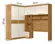 Guarda Roupa De Casal Compacto Com 6 Portas Para Cama  De 138cm  - Móveis Leartam