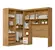 Guarda Roupa De Casal Compacto Com 6 Portas Para Cama  De 138cm  - Móveis Leartam