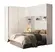 Guarda Roupa Armário De Casal Com 6 Portas Para Cama Box Branco Móveis Leartam