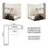 Guarda Roupa Armário De Casal Com 6 Portas Para Cama Box Branco Móveis Leartam