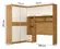 Guarda Roupa Casal Modular Flórida Com 6 Portas Para Cama  Box 138cm - Móveis Leartam
