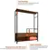 Kit Com 2 Guarda Roupa Closet Com Design Industrial Para Quarto Solteiro Pousada Hotel