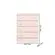 Quarto De Bebê Berço Colchão E Cômoda Slim Padrão Americano Rosa Acetinado