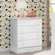 Quarto De Bebê Berço Colchão E Cômoda Padrão Americano - Branco Acetinado