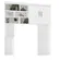 Guarda Roupa  Para Quarto Solteiro Com 6 Portas Branco - Phoenix Baby