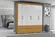 Guarda Roupa De Casal 6 Portas 6 Gavetas Marrocos Cinamomo Off White