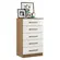 Guarda Roupa 6 Portas Com Cômoda 5 Gavetas Para Quarto Solteiro - Aramóveis