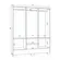 Guarda Roupa 6 Portas Com Cômoda 5 Gavetas Conjunto Coimbra Para Quarto - Aramóveis