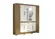 Guarda Roupa Para Quarto De Casal 8 Portas Com Cômoda 5 Gavetas 1 Porta Aramóveis