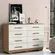 Guarda Roupa 8 Portas Para Quarto De Casal Cômoda 8 Gavetas Amplo Espaço Interno - Atacama Off White
