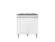 Jogo De Cozinha Paneleiro Balcão Para Pia Sem Tampo de 120cm e Gabinete Para Fogão Cooktop