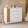 Cômoda Infantil Exclusiva Ayla Com 1 Porta E 4 Gavetas Branco Semi-Brilho Phoenix Baby