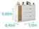Cômoda Infantil Exclusiva Ayla Com 1 Porta E 4 Gavetas Branco Semi-Brilho Phoenix Baby