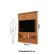 Painel Suspenso Home Ripado Trento Com Rack Bancada 2 Gavetas Isac Para Tv Até 65 Polegadas Freijó Off White