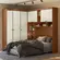 Guarda-Roupa Casal 7 Portas 4 Gavetas Nichos Prateleiras Ideal Para Cama Box 138cm  Jatobá Areia - Santos Andirá