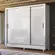 Guarda Roupa De Casal Com 3 Portas De Corrrer 2 Gavetas Amplo Espaço Interno - Branco  Leartam Móveis