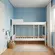 Beliche Cama Para Quarto De Solteiro Juvenil Infantil Ditália CM-21 Branco