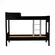 Beliche Cama Quarto De Solteiro Juvenil Ditália CM-21 Preto